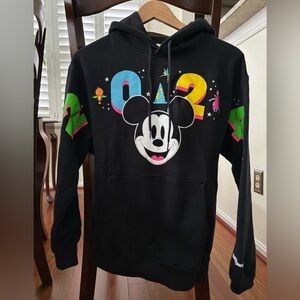 Official Walt Disney World Parks 2024 Celebration Neon/Black Hoodie Unisex XS